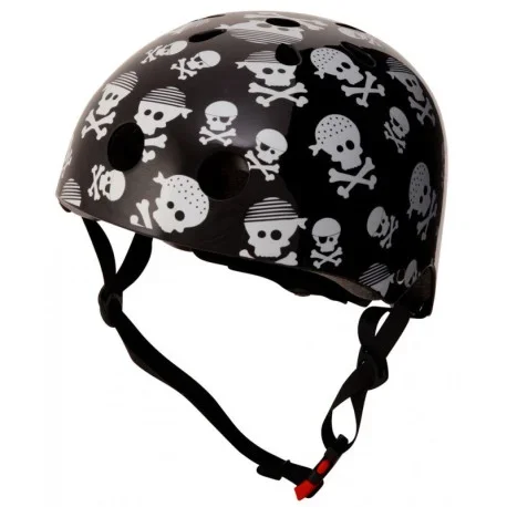 BLACK SKULL HEAD HELMET