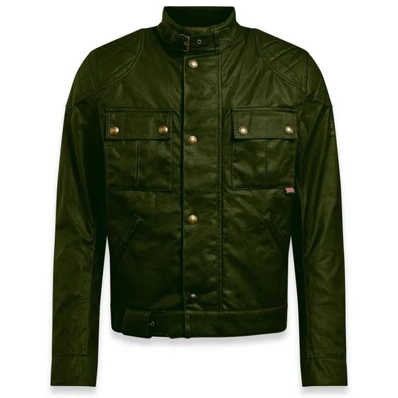 Blouson Belstaff BROOKLANDS 2.0 WAX – Marron Ref : BT0036
