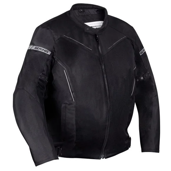 Blouson Bering CANCUN GRANDES TAILLES – Noir / Gris Ref : BR1090