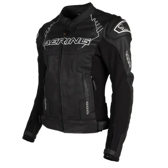 Blouson Bering HUNT-R – Noir / Blanc Ref : BR1258