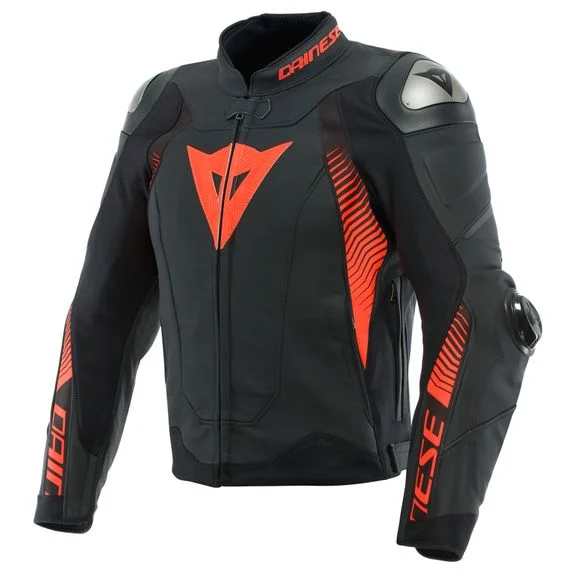 Blouson Dainese SUPER SPEED 4 – Noir / Rouge Ref : DN1987