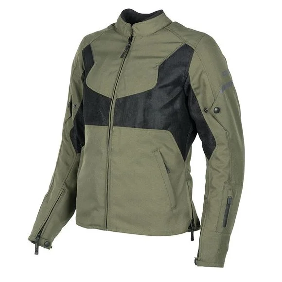 Blouson DXR R’STROKE LADY – Vert / Noir Ref : DXR0409
