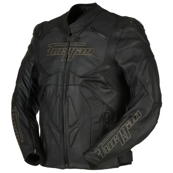 Blouson Furygan GHOST – BLACK BROWN – Noir Ref : FU1203