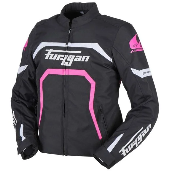 Blouson Furygan MYSTIC LADY EVO – Noir / Blanc Ref : FU1183