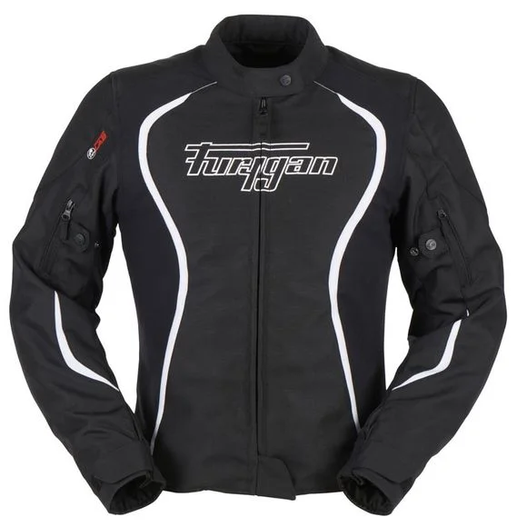 Blouson Furygan ODESSA – Noir / Blanc Ref : FU1266