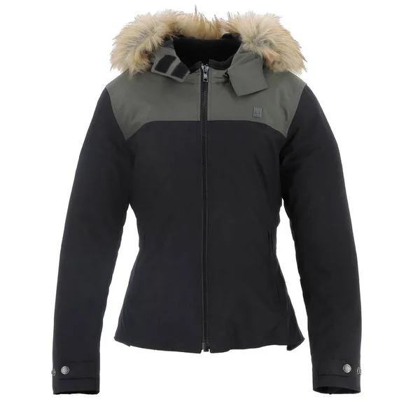 Blouson Helstons SELENA – Noir / Vert Ref : HS1034