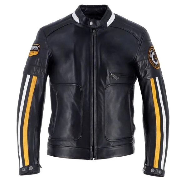 Blouson Helstons VULCAN – Noir / Jaune Ref : HS1209
