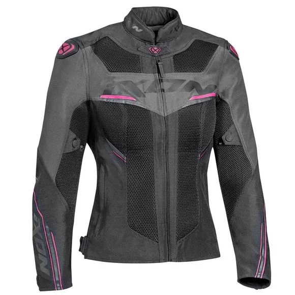 Blouson Ixon DRACO LADY – Noir / Gris Ref : IX1282
