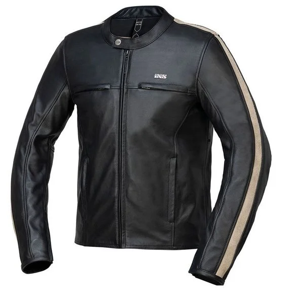 Blouson IXS CLASSIC LD STRIPE – Noir Ref : IS0940