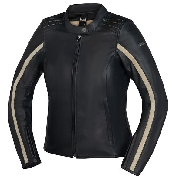 Blouson IXS CLASSIC LD STRIPE – Noir Ref : IS1040