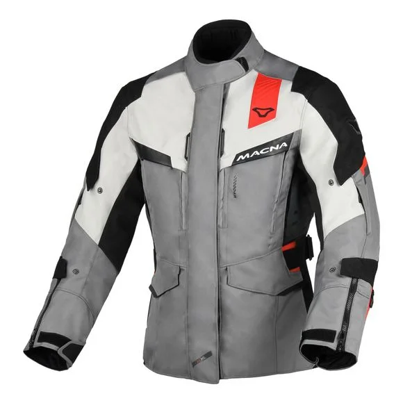 Blouson Macna ZASTRA – Gris / Rouge Ref : MAC0453