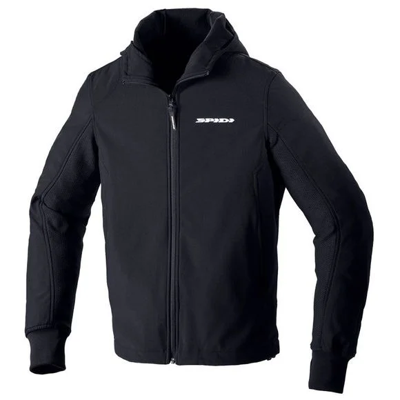 Blouson Spidi HOODIE ARMOR EVO – Noir Ref : SPI0548