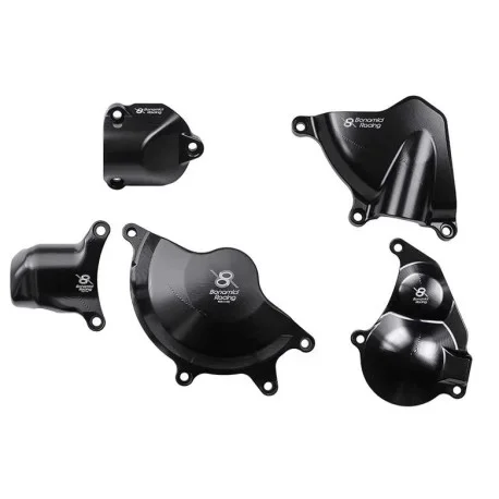 BMW S1000RR PROTECTION KIT LEFT AND RIGHT CRANKCASE RACING VERSION ALUMINUM BONAMICI SIZE MASS