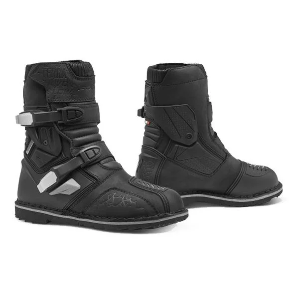 Botte enduro Forma TERRA EVO LOW WATERPROOF – BLACK 2025 – Noir Ref : FM0242