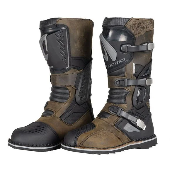 Botte enduro Forma TERRA EVO WATERPROOF 2025 – Marron Ref : FM0204