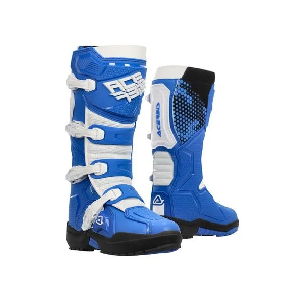 Bottes cross Acerbis ARTIGLIO 2024 – Blanc / Bleu Ref : AE5374