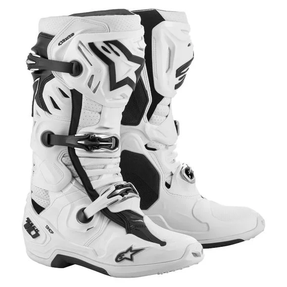 Bottes cross Alpinestars TECH 10 – SUPERVENTED – WHITE 2023 – Blanc Ref : AP11731