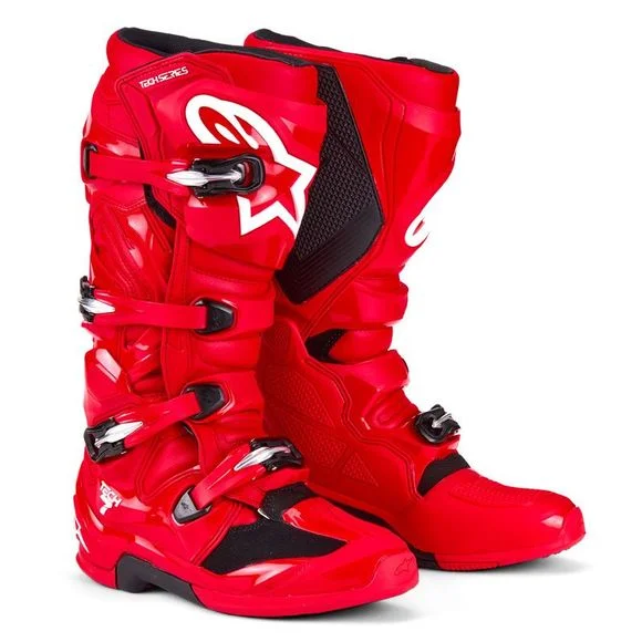 Bottes cross Alpinestars TECH 7 2025 – Rouge / Noir Ref : AP3539