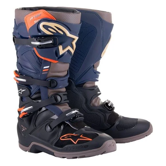 Bottes cross Alpinestars TECH 7 ENDURO DRYSTAR 2023 – Noir / Bleu Ref : AP3171