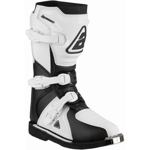 Bottes cross Answer AR1 YOUTH – Noir / Blanc Ref : ANR0028