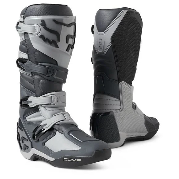 Bottes cross Fox COMP 2025 – Gris / Noir Ref : FX3729-C63227