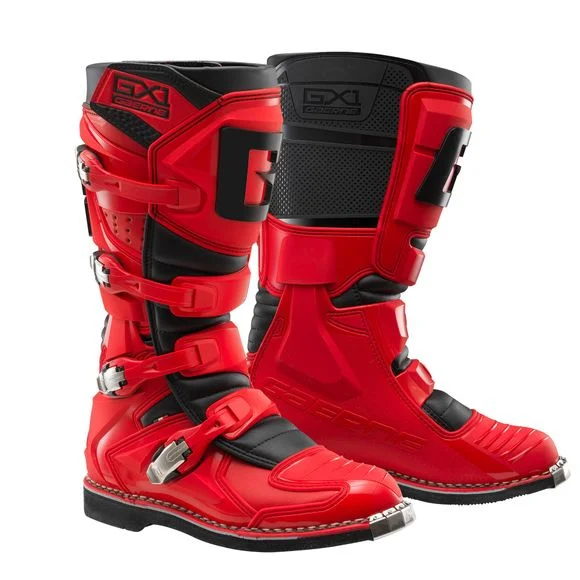 Bottes cross Gaerne GX-1 RED/BLACK 2023 – Rouge / Noir Ref : GA0206