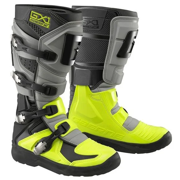 Bottes cross Gaerne GX1 EVO YELLOW/BLACK 2024 – Jaune / Noir Ref : GA0199