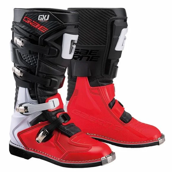 Bottes cross Gaerne GXJ BLACK/RED JUNIOR – Noir / Rouge Ref : GA0162