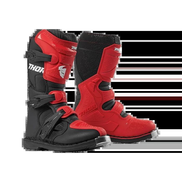 BOTTES THOR ROUGE ET NOIR Blitz XP pour enfant