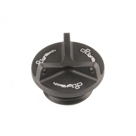 Bouchon de carter d’huile LIGHTECH 2 trous noir M20 x 2,5
