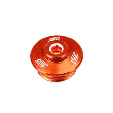 Bouchon superieur carter d&rsquo;huile SCAR orange OFP500