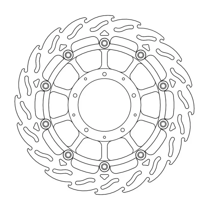 BRAKE DISC FLAME FLOAT FT L