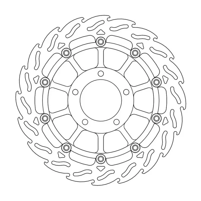 BRAKE DISC FLAME FLOAT FT L