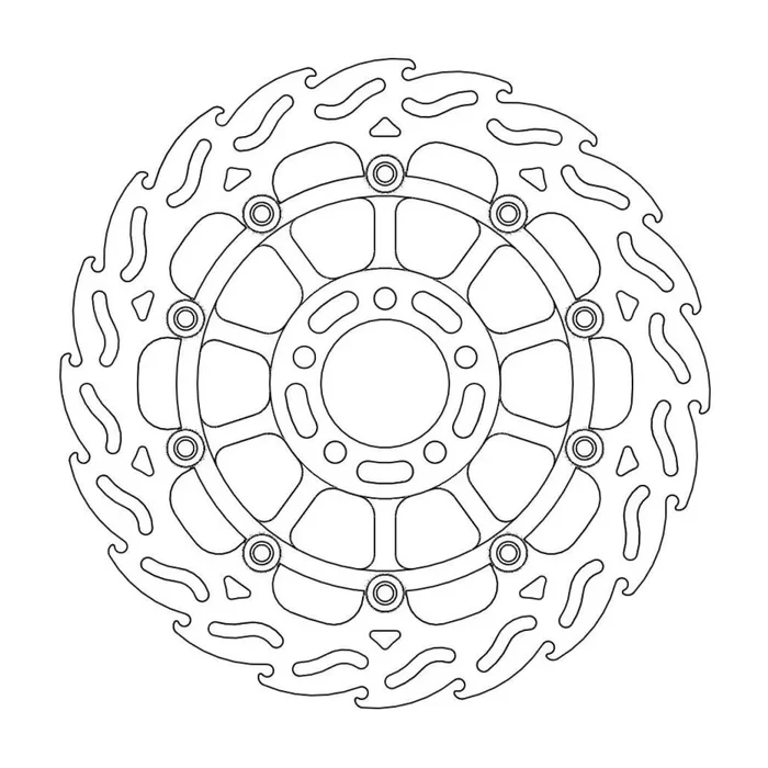 BRAKE DISC FLAME FLOAT FT L