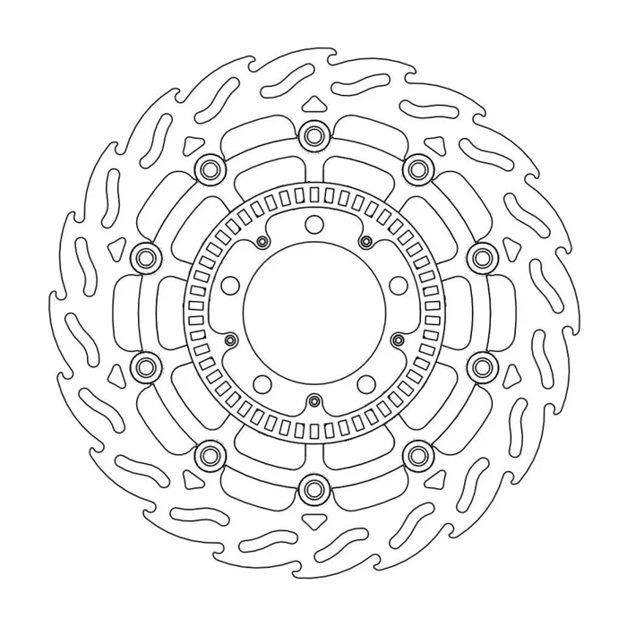 BRAKE DISC FLAME FLOAT FT L