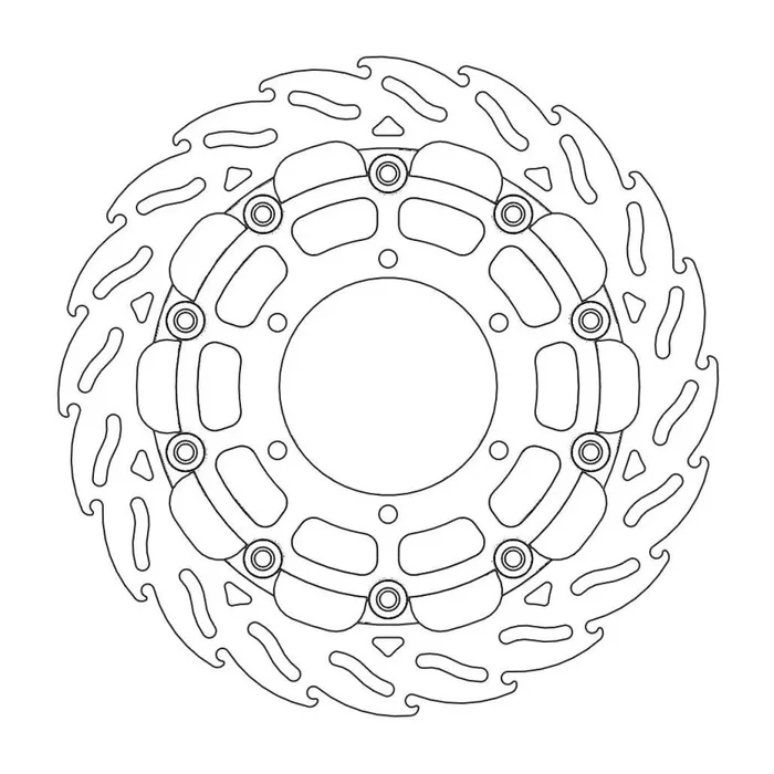 BRAKE DISC FLAME RACING FT R