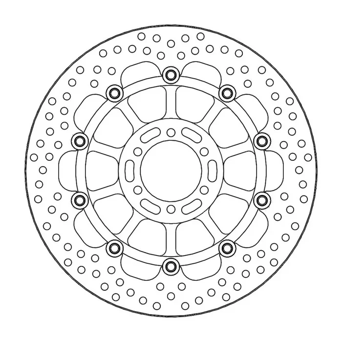 BRAKE DISC HALO FLOAT FT