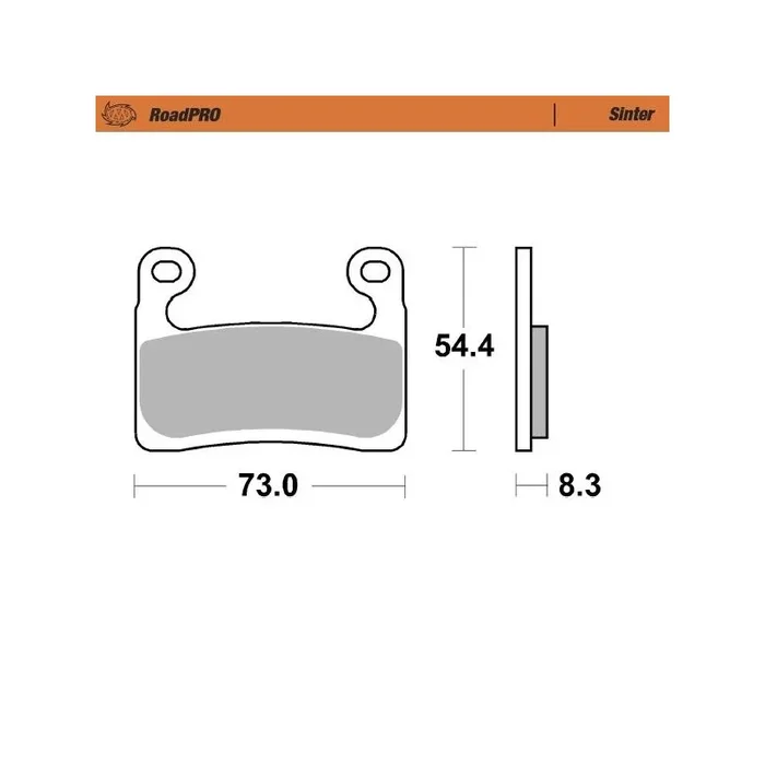 BRAKE PAD SINTER FRONT