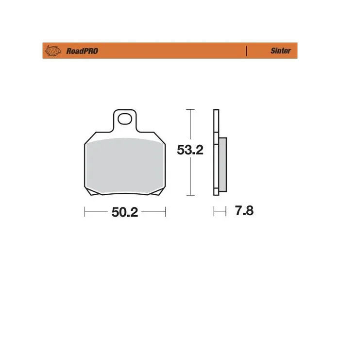 BRAKE PAD SINTER REAR