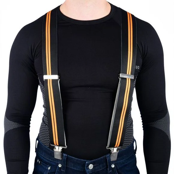 Bretelles Oxford CRUISER – Noir / Orange Ref : OD0347 / CA054