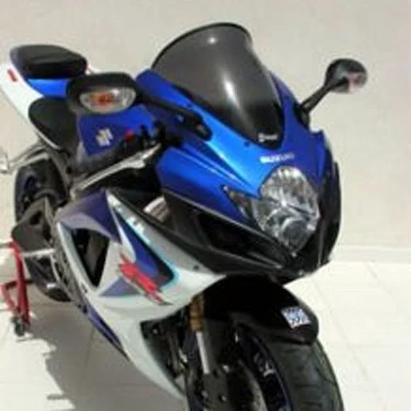 Bulle Ermax Haute protection – GrisSUZUKI 600 GSX-R 600 – 2006 – 2007Ref : EM0150