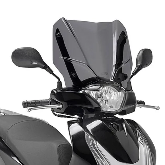 Bulle Givi haute protection Fumé – Gris Ref : D1128S