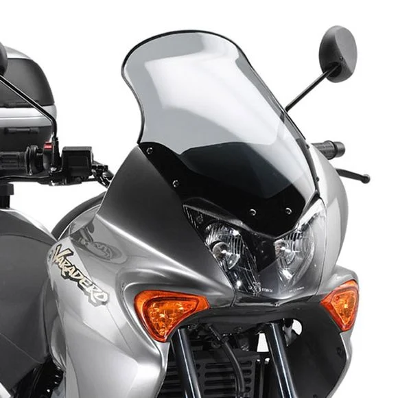 Bulle Givi Haute protection Fumé clairHONDA 125 XL 125 VARADERO (JC32) – 2001 – 2006Ref : D215S