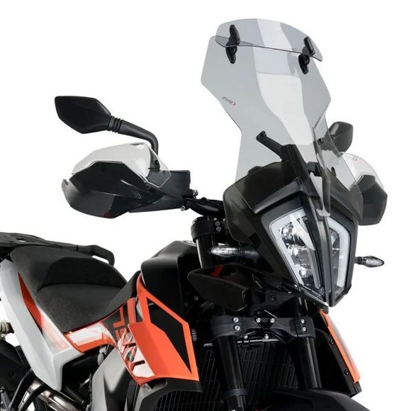 Bulle Puig Touring avec visière – Gris Ref : 3588H