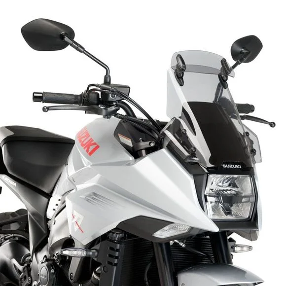 Bulle Puig Touring avec visière – Gris Ref : 3638H