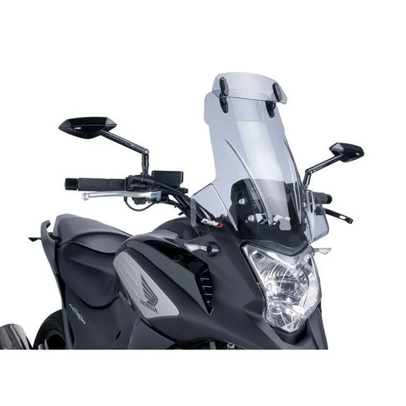 Bulle Puig Touring avec visière – Gris Ref : 6002H