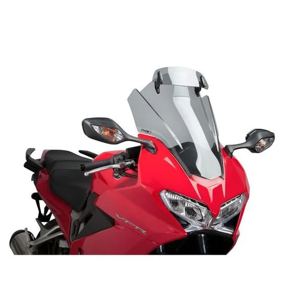 Bulle Puig Touring avec visière – Gris Ref : 7008H
