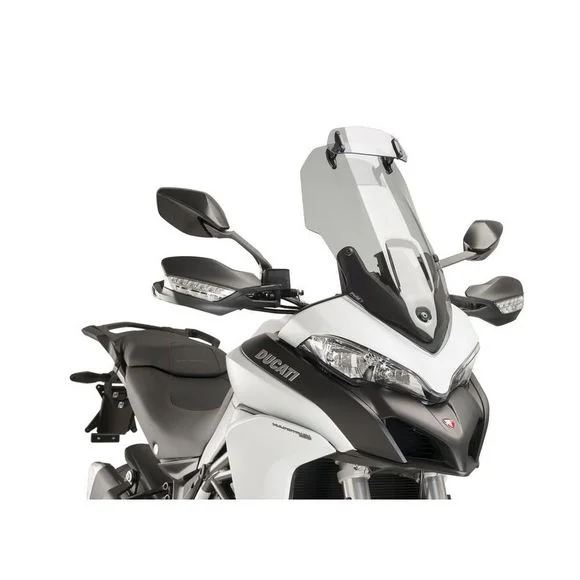 Bulle Puig Touring avec visière – Gris Ref : 7624H