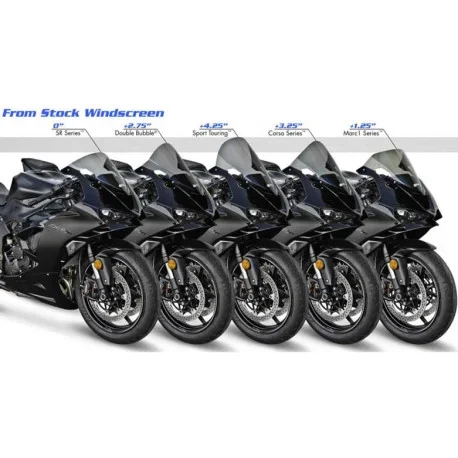 BULLE ZX-6R 2024 DOUBLE COURBURE