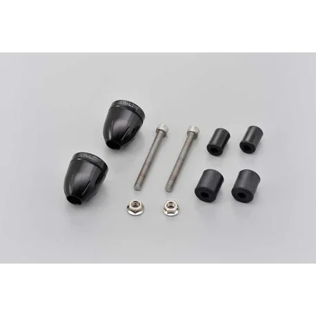 BULLET HANDLEBAR ENDS 14-19MM BLACK
